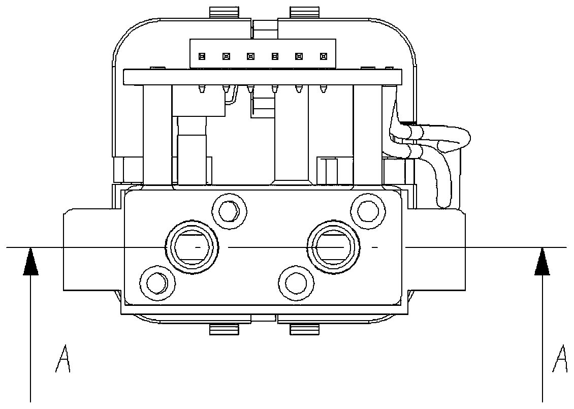 Pump-valve integration machine for pneumatic waist support of automobile seat