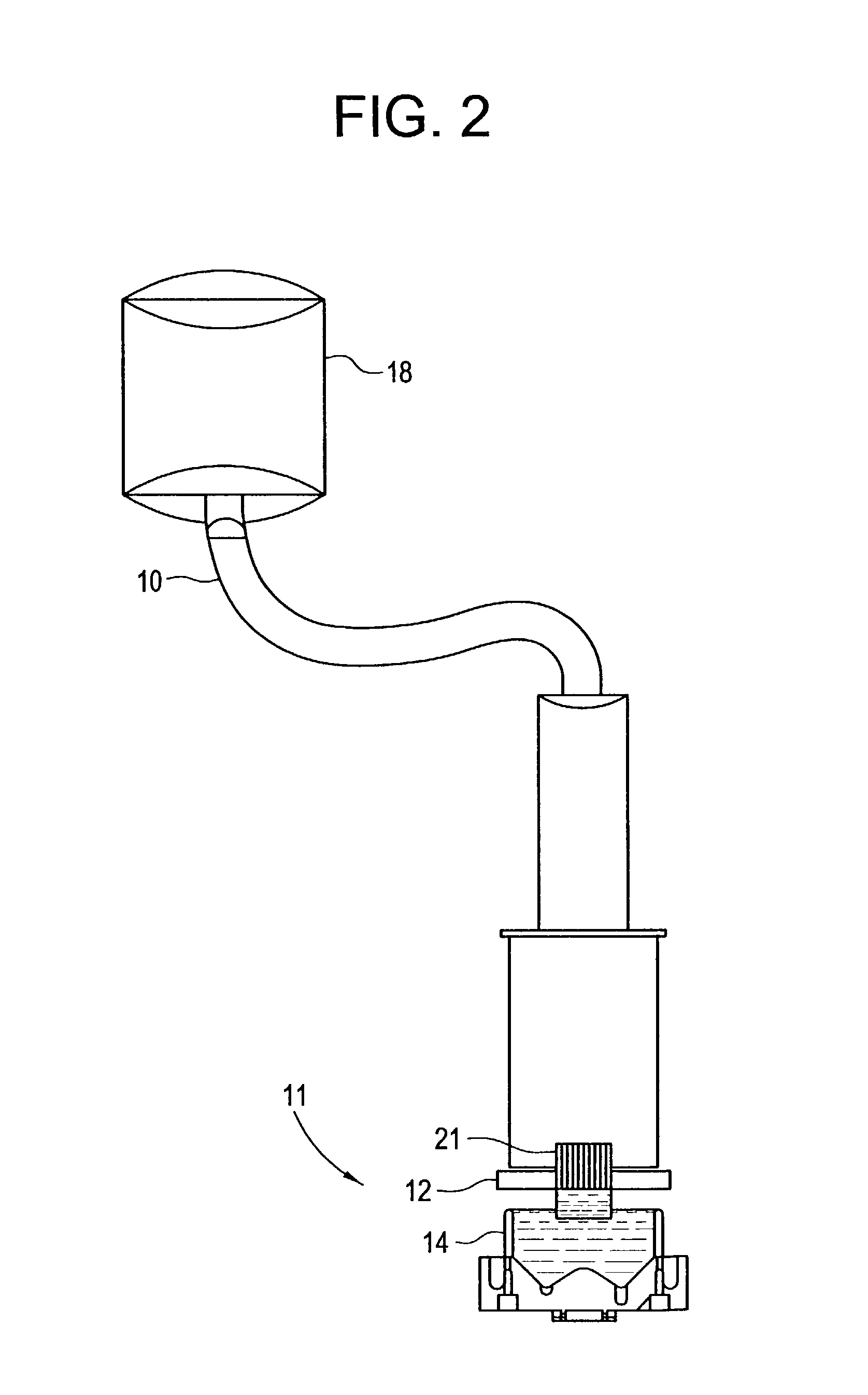 Method for applying a catalyst composition to the interior of a hollow substrate
