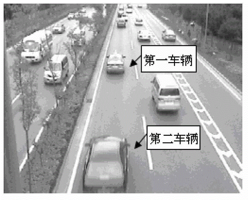 Method for warning traffic accidents in real time on basis of videos
