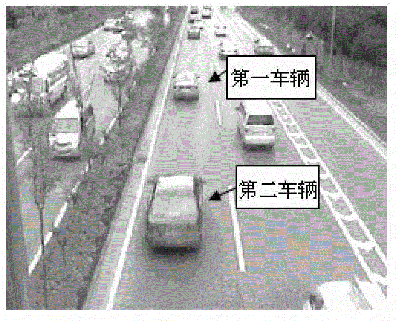 Method for warning traffic accidents in real time on basis of videos