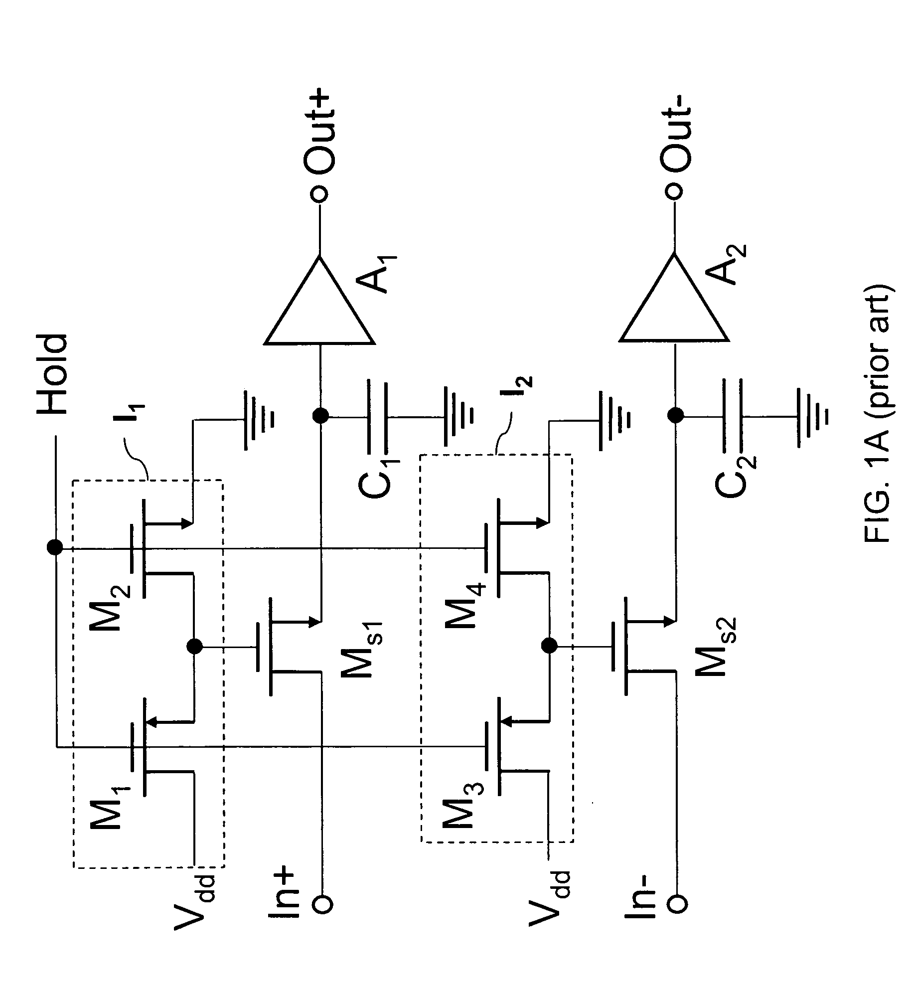 Switch linearized track and hold circuit for switch linearization