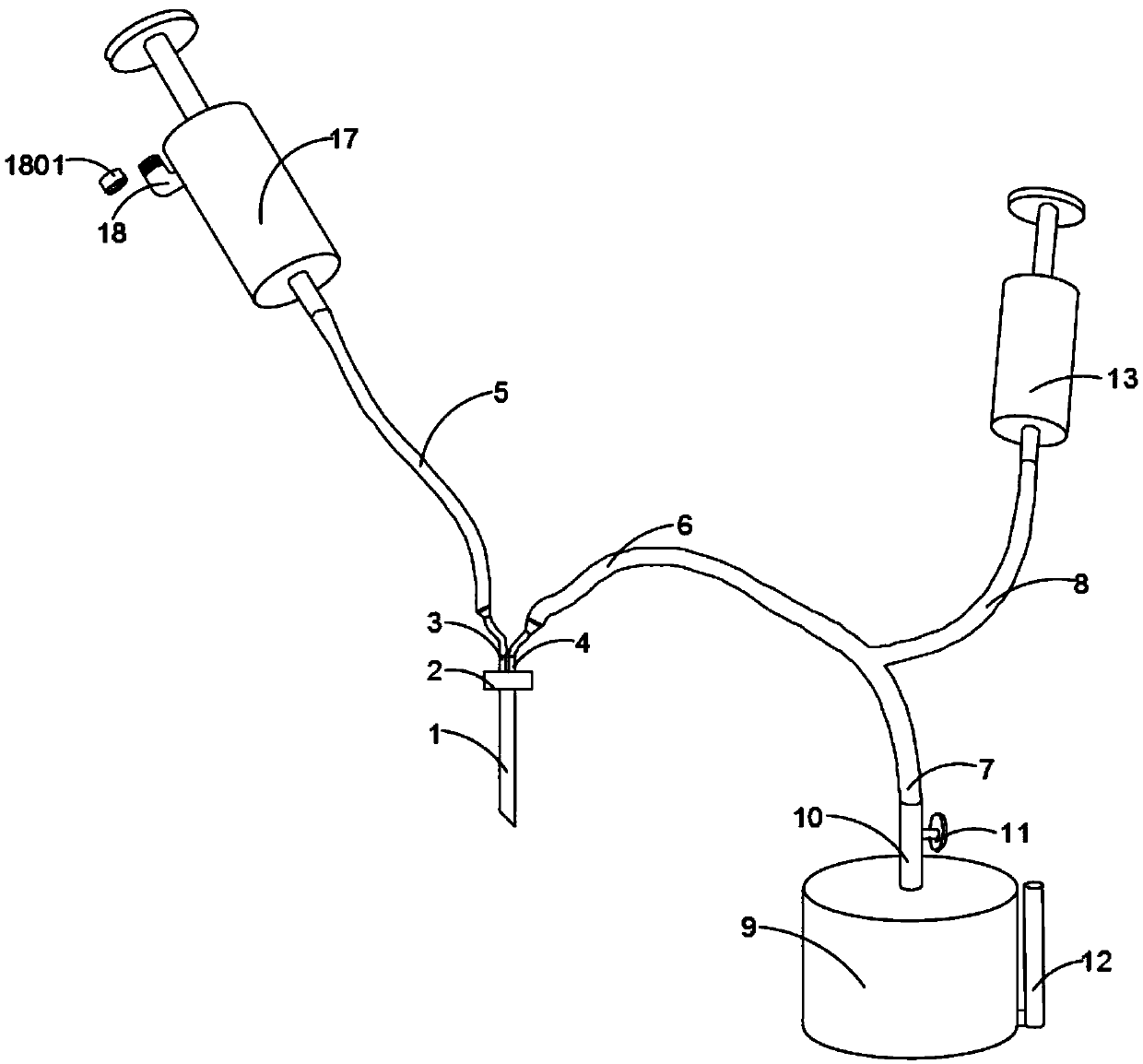 Pericardial effusion assisted drainage device