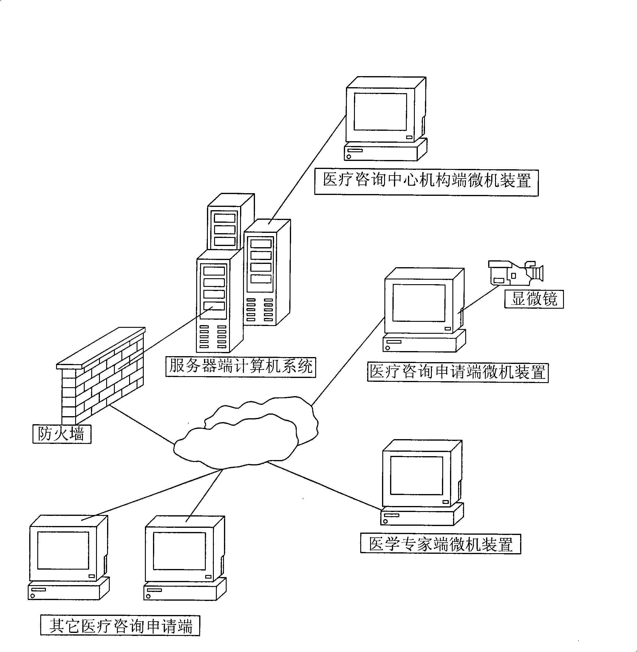 Doctor-patient remote interaction platform and method