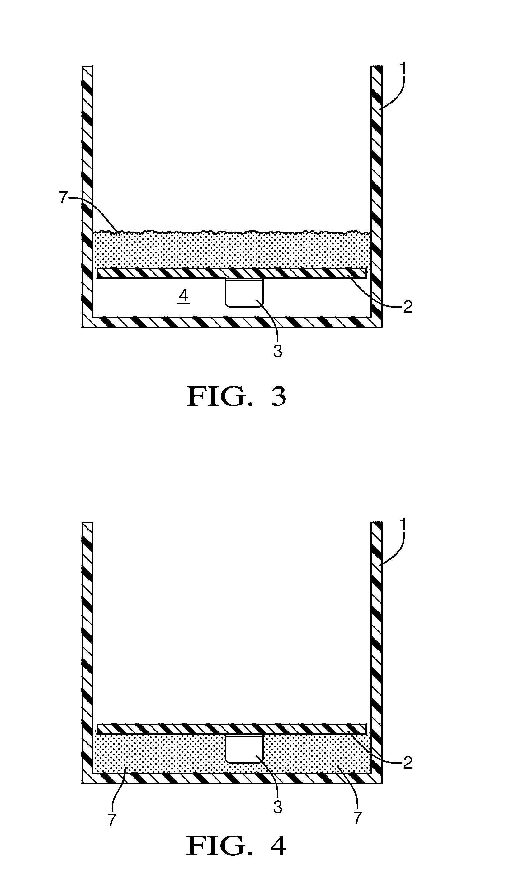 Potted electronic component and method for its manufacture