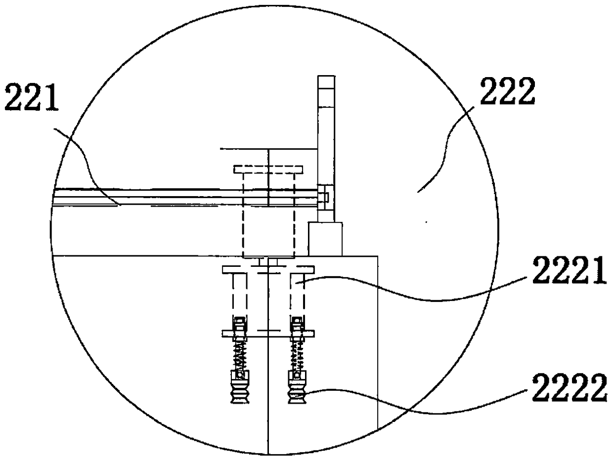 A shoe front lining/back cover processing machine and its processing technology