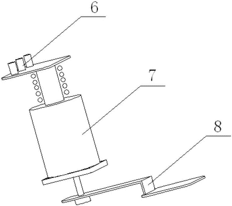 An electric rotary drive for high row seats