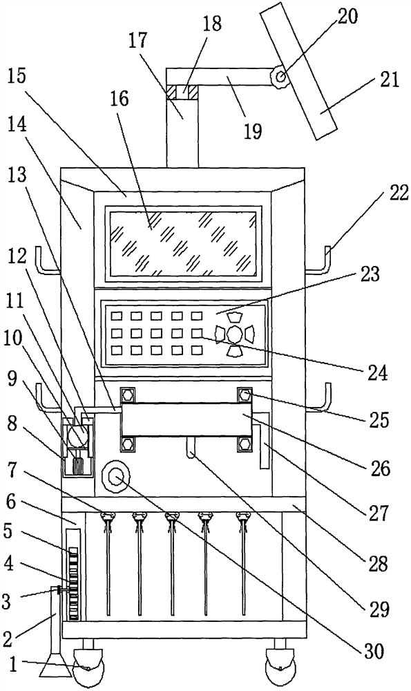 A pressurized ultrafiltration apparatus used in nephrology medical treatment