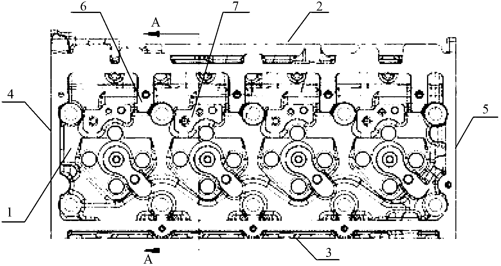 Air cylinder cover and manufacturing method thereof