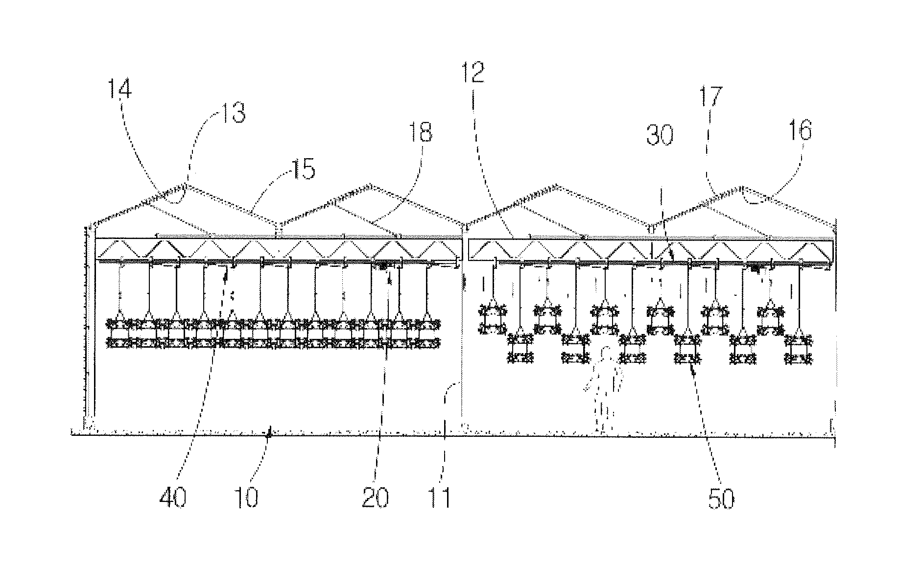 Apparatus for mass cultivation of plants