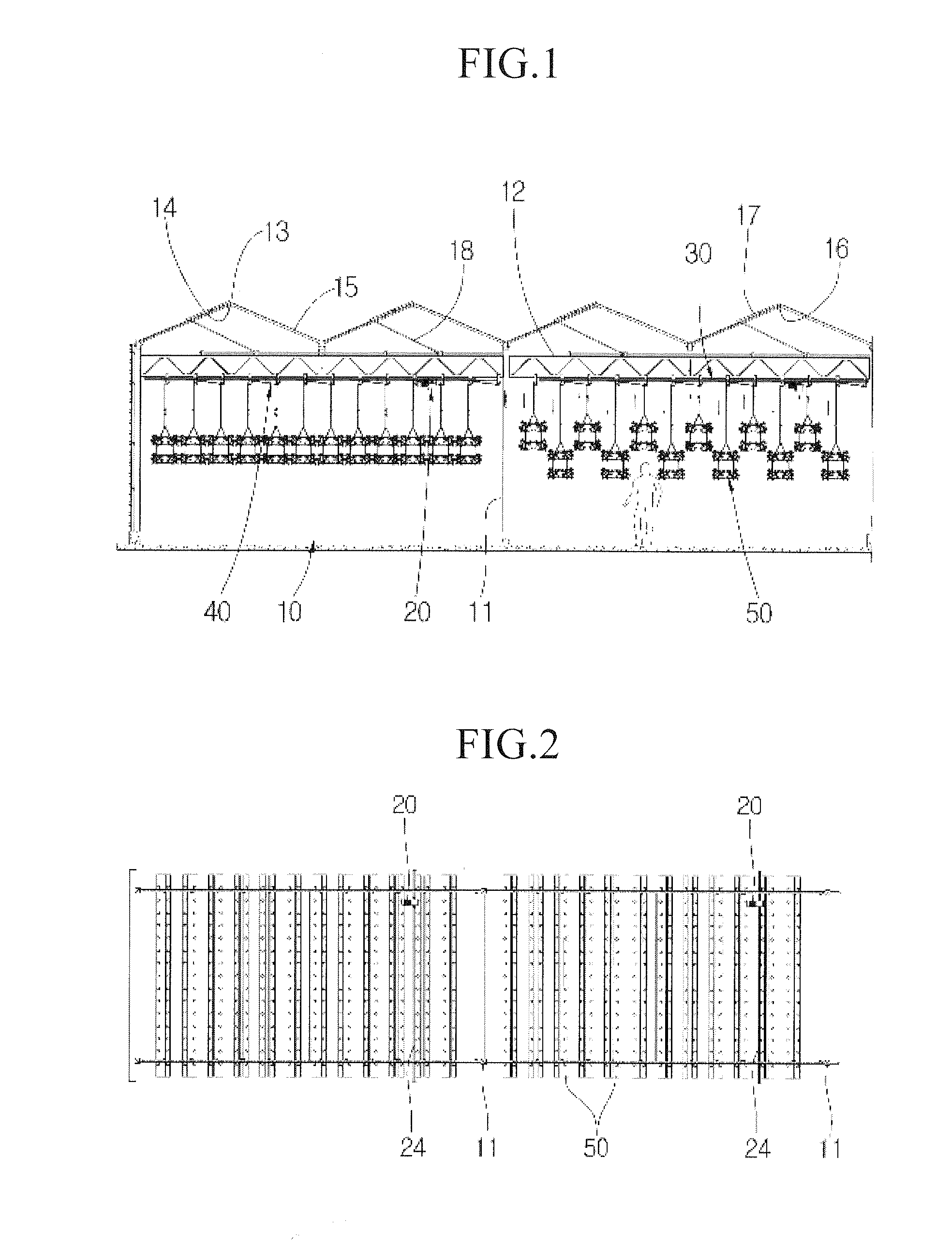 Apparatus for mass cultivation of plants