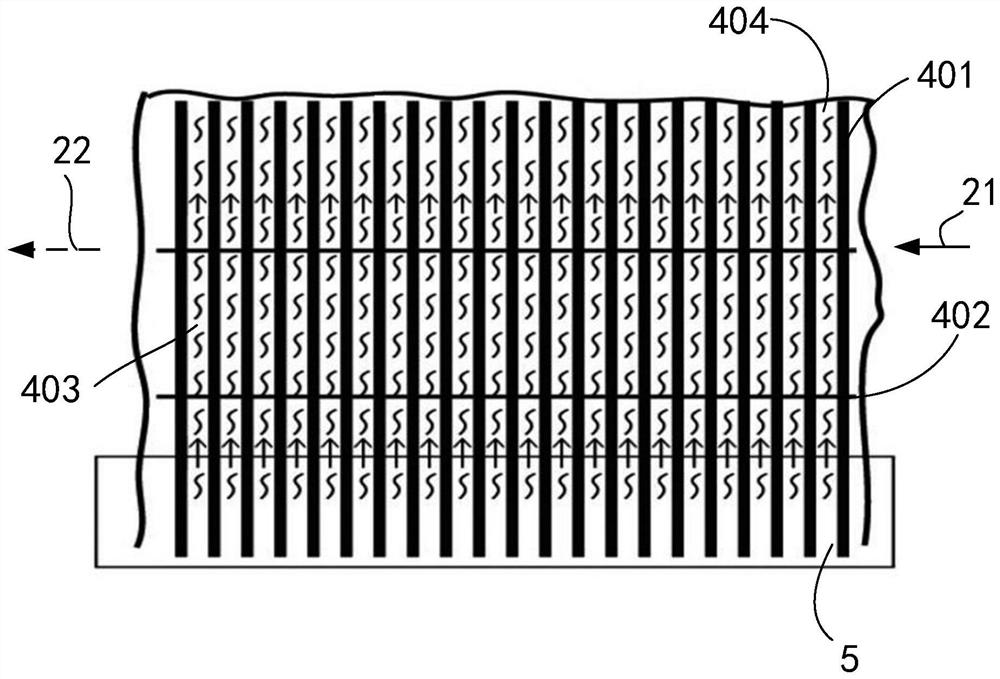 Gas purification device and method, and liquid film formation method