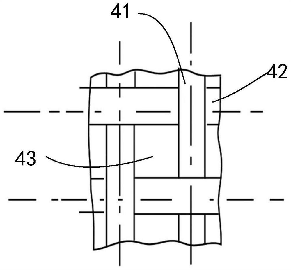 Gas purification device and method, and liquid film formation method