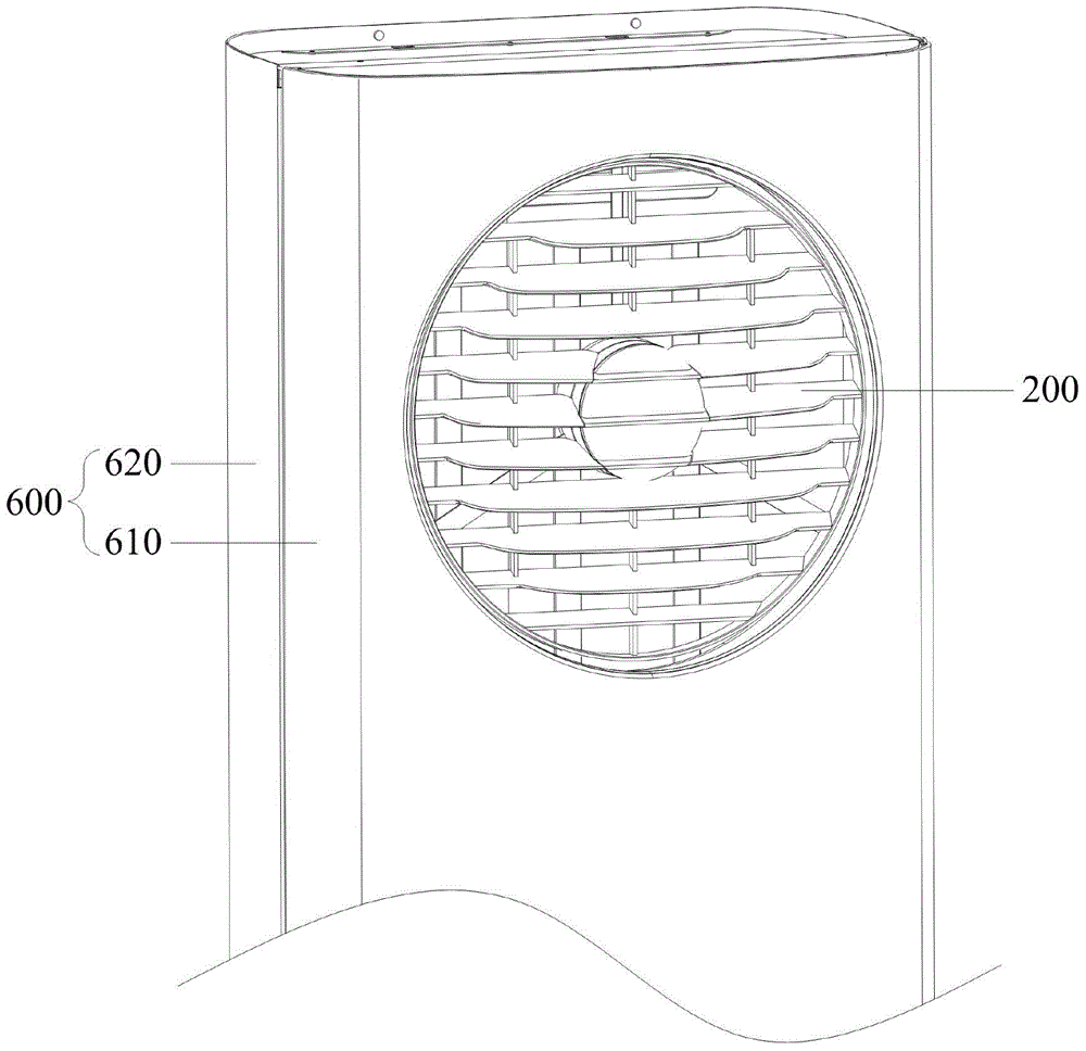 Air guide device and air conditioner indoor unit having same