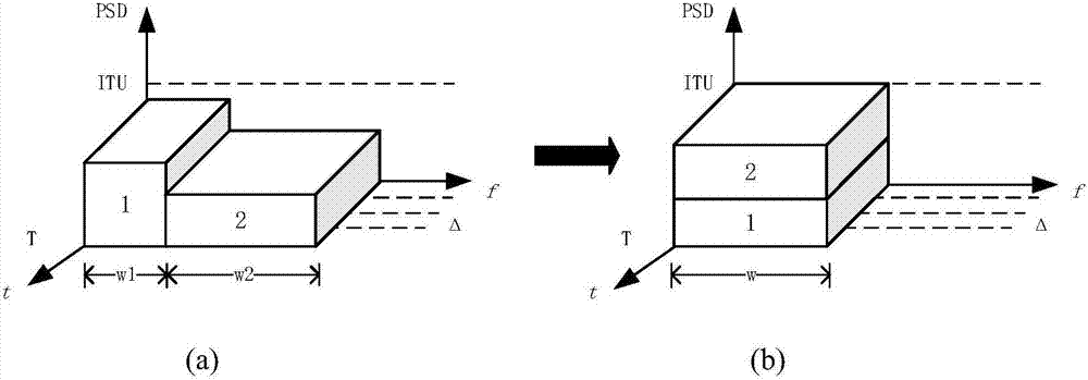 Method for suppressing adjacent satellite interference in satellite communication system