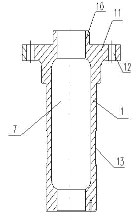 Connection mechanism for locomotive and radial mechanism for three-axle bogie of locomotive