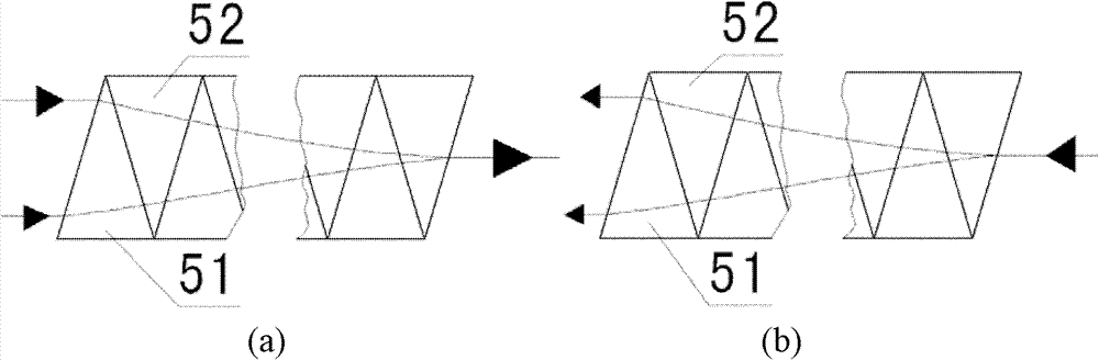 Optical isolator and isolation method