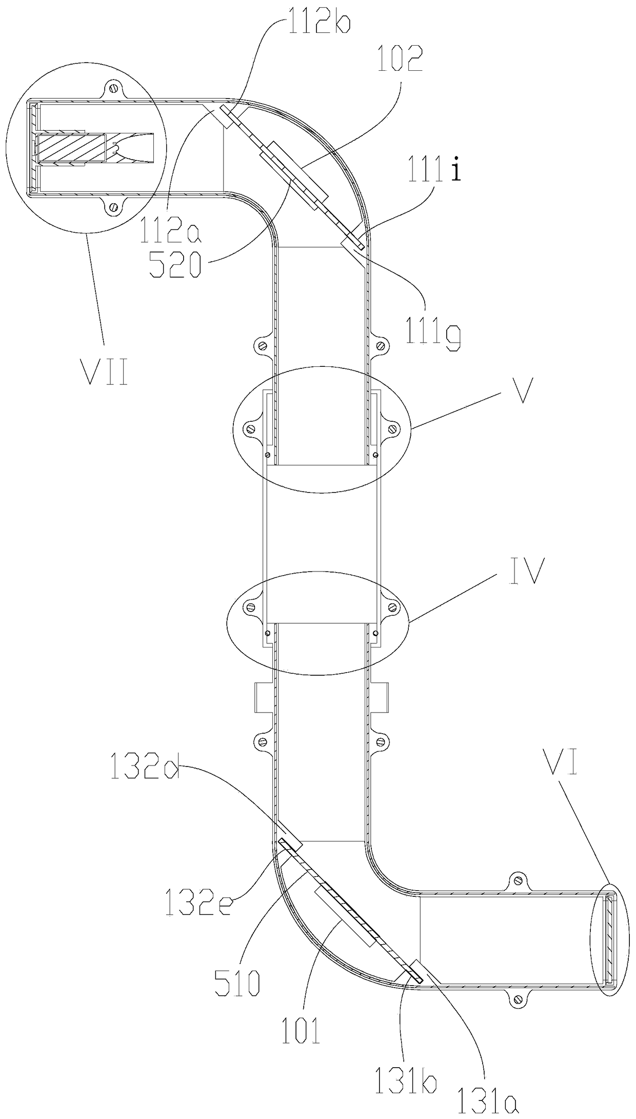 A diving search light