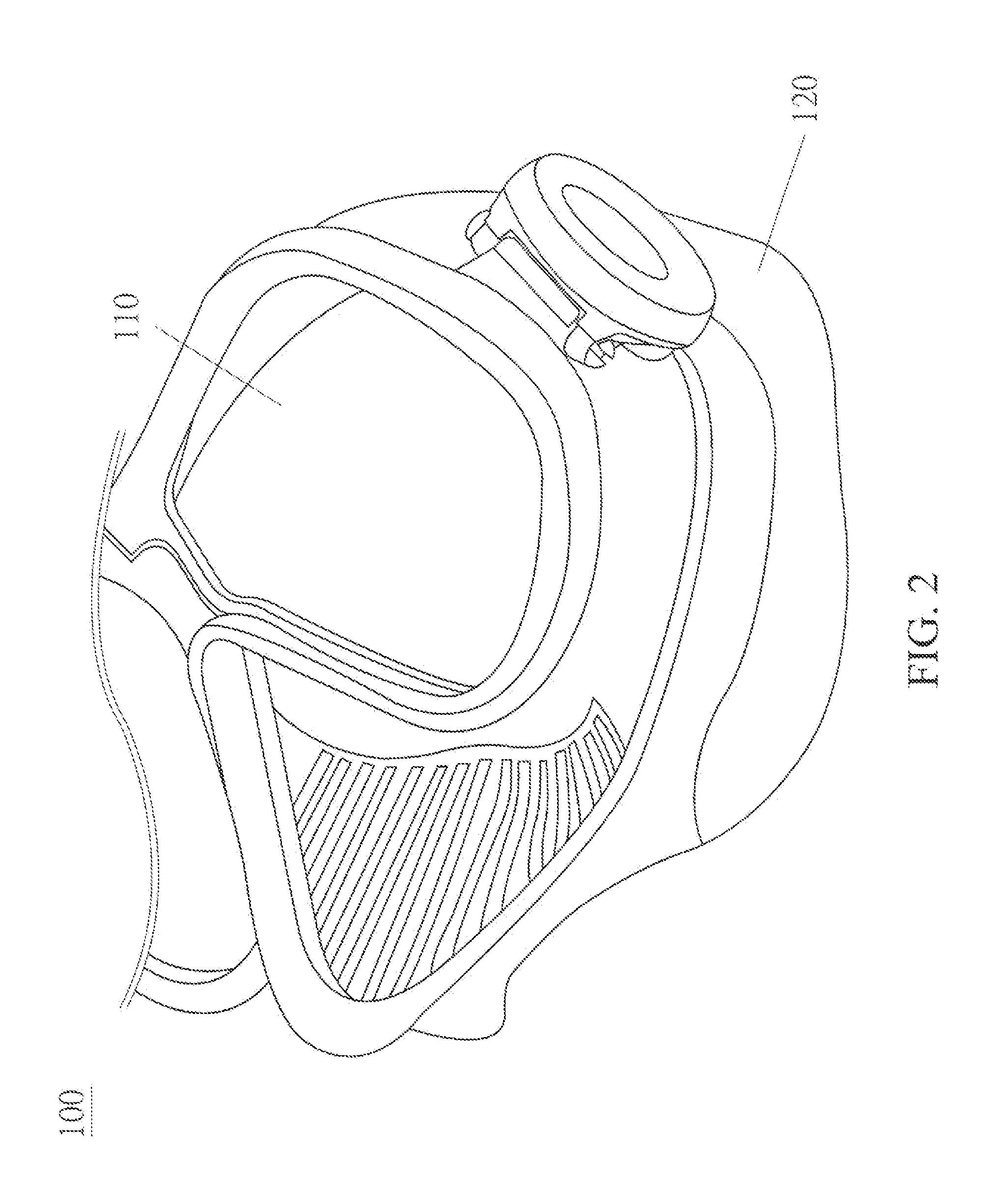 Mask Structure Without an Inner Waterproof Ring