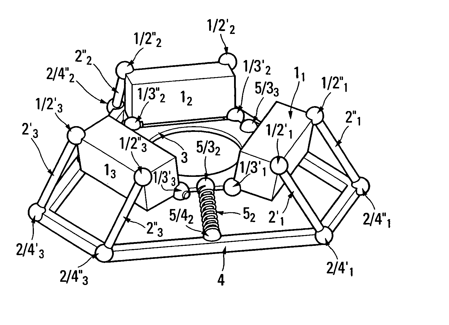 Elementary and complex coupling devices, and their use