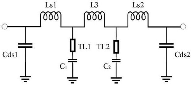 Output matching module and Doherty power amplifier