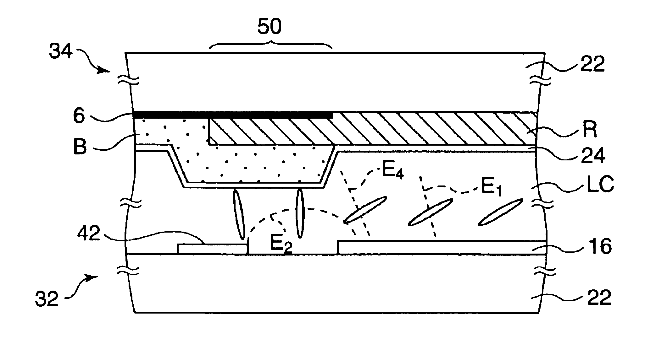Common electrode substrate and liquid crystal display device having the same