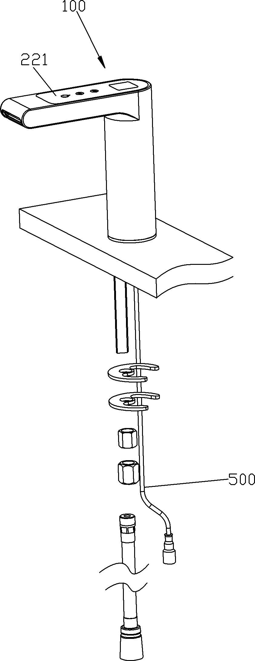 Timing touch faucet and its control method