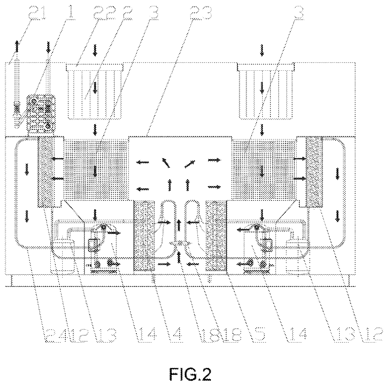 Automatic constant-temperature dehumidification device