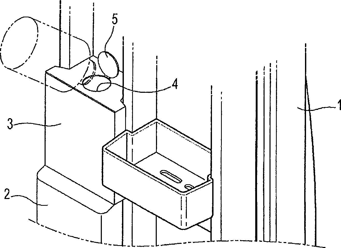 Water tank for dispenser and refrigerator having the same