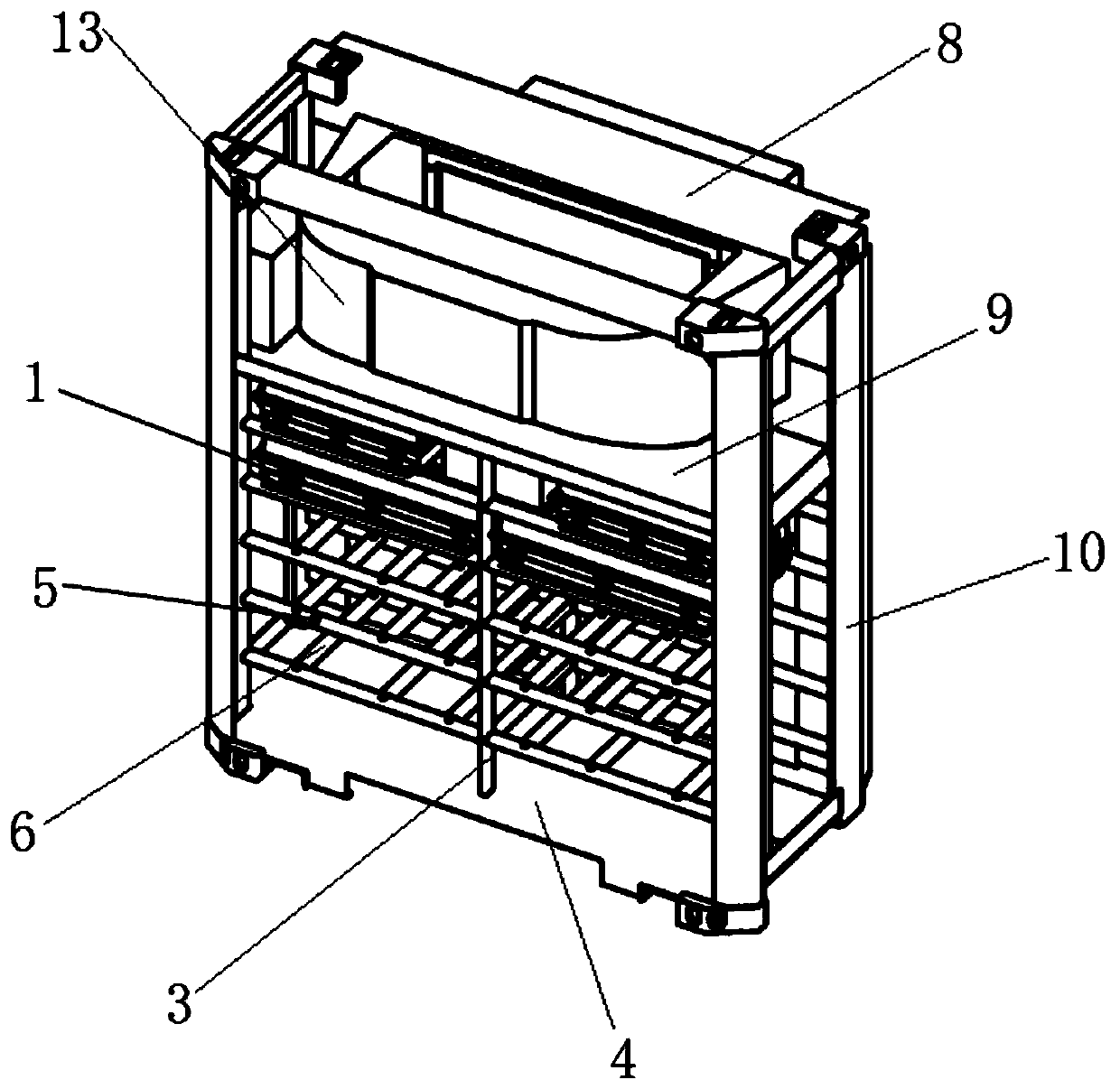 Railway refrigerator car