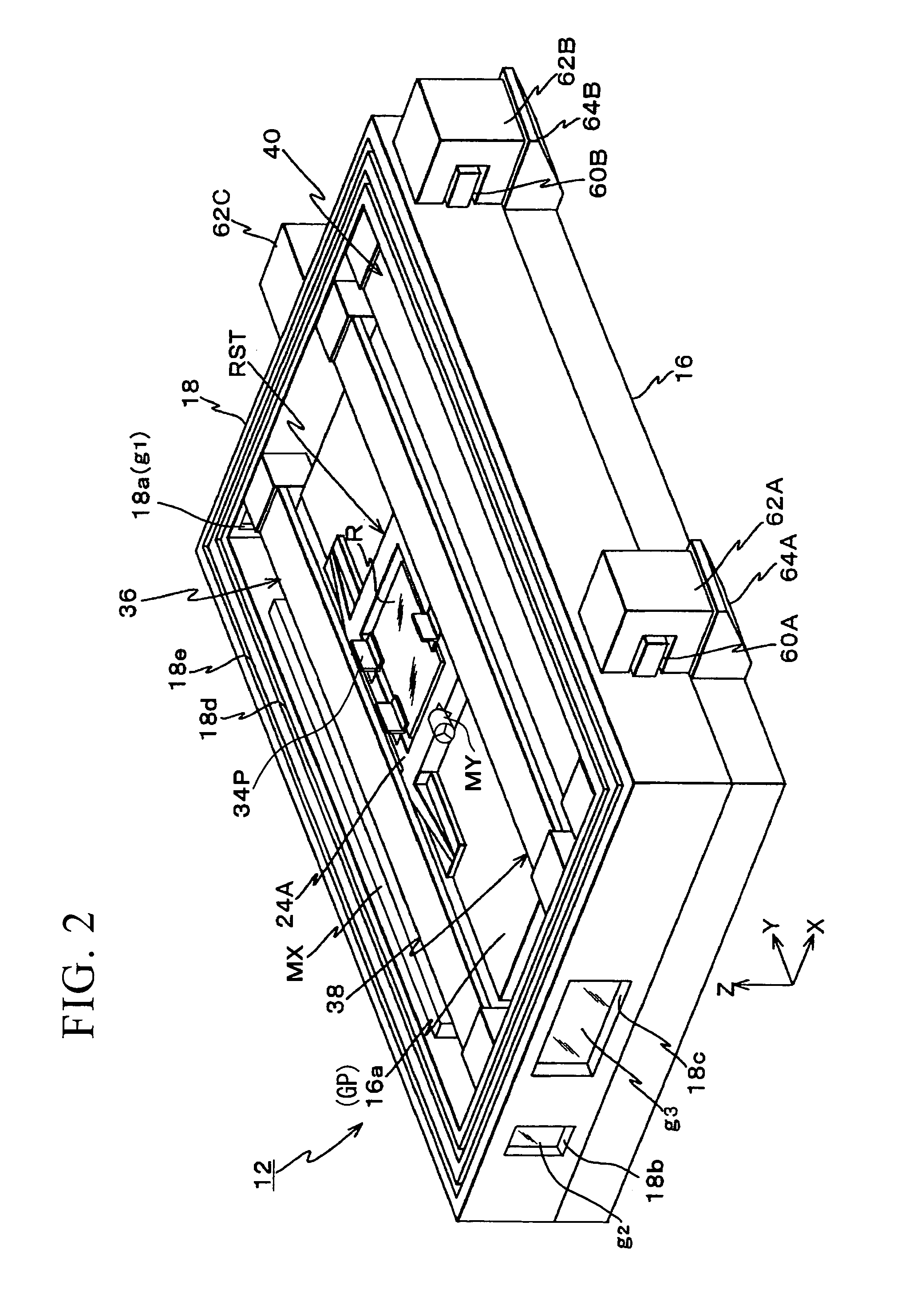 Stage apparatus and exposure apparatus