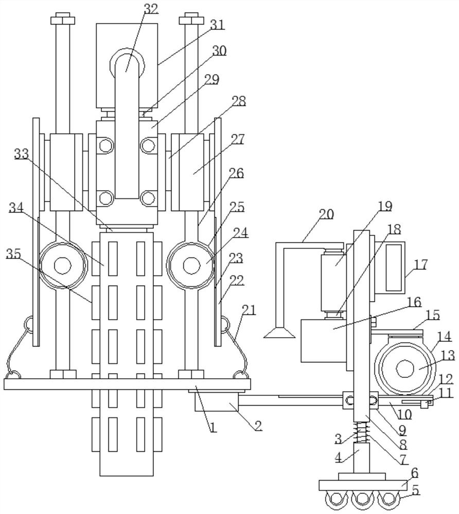 Plant protection device for municipal green belt