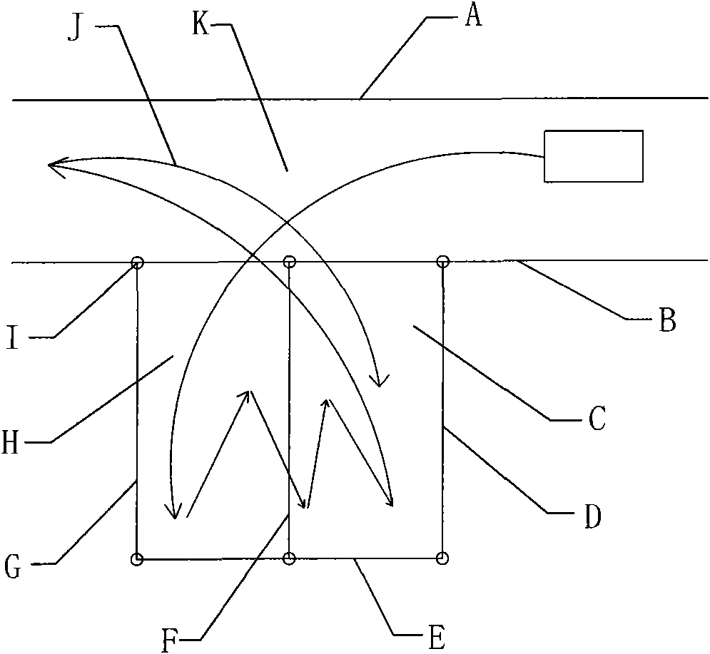 Assembly moving intelligent type driver stake-examination device