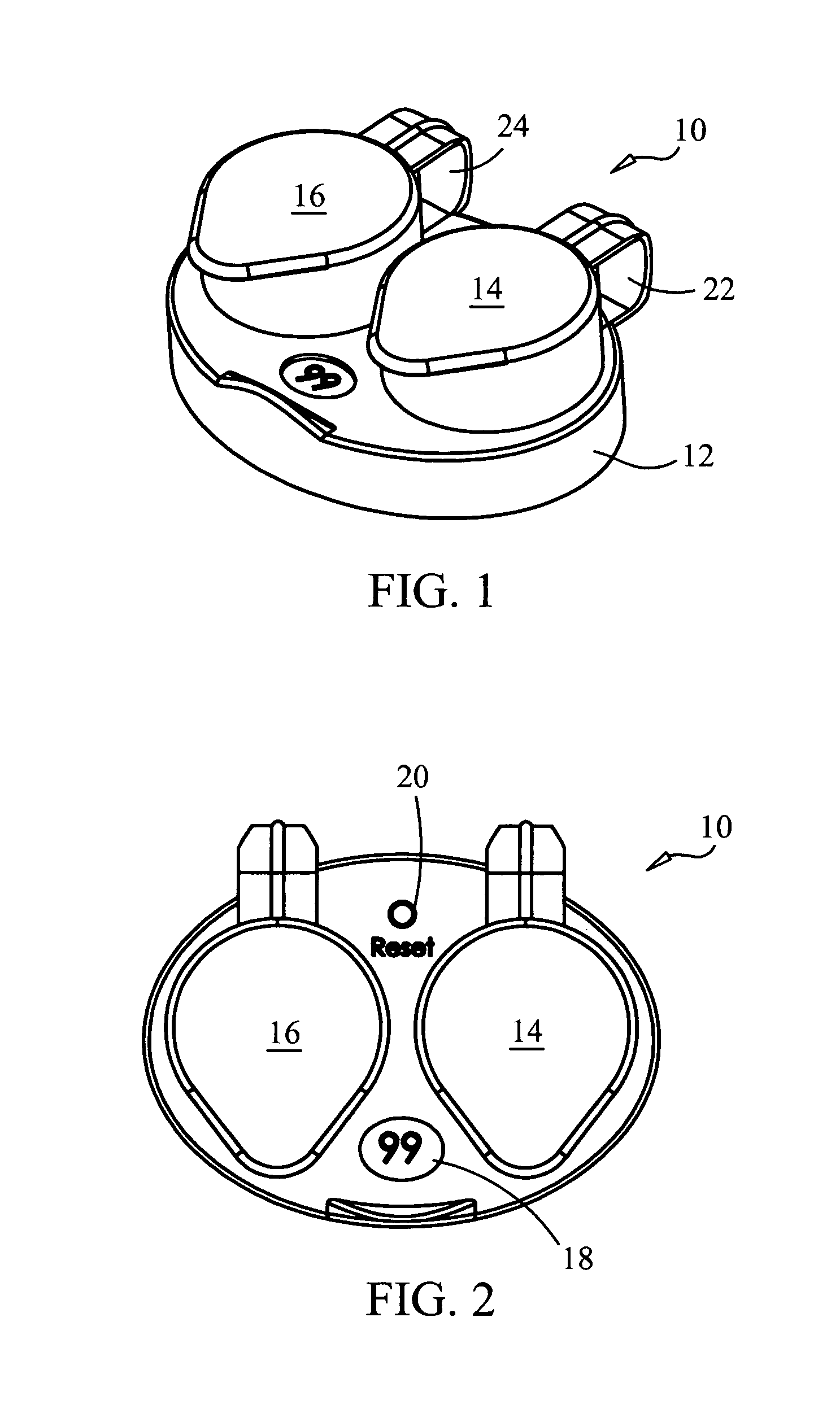 Digital contact case