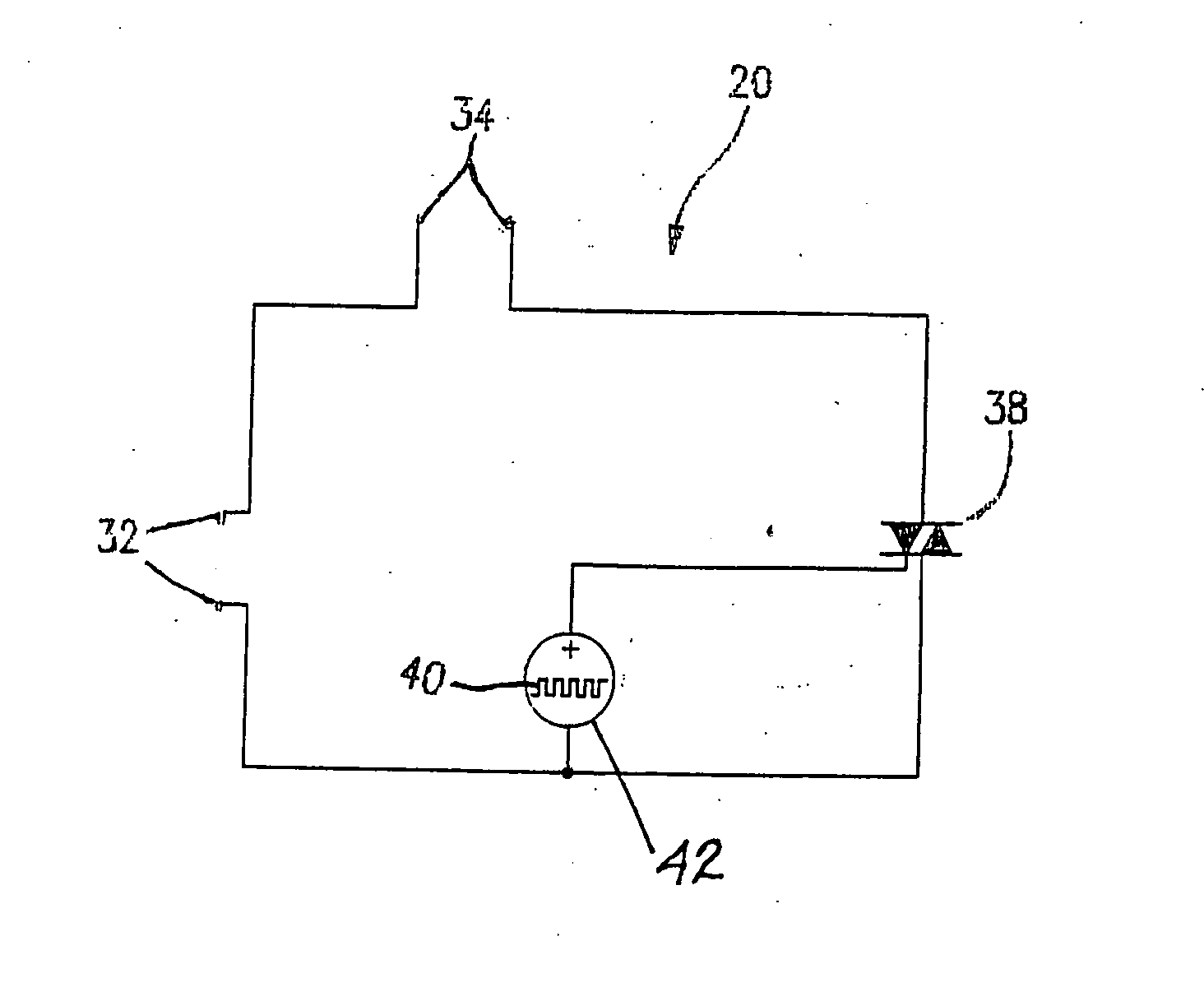 Method of soft-starting a switching power supply containing phase-control clipping circuit