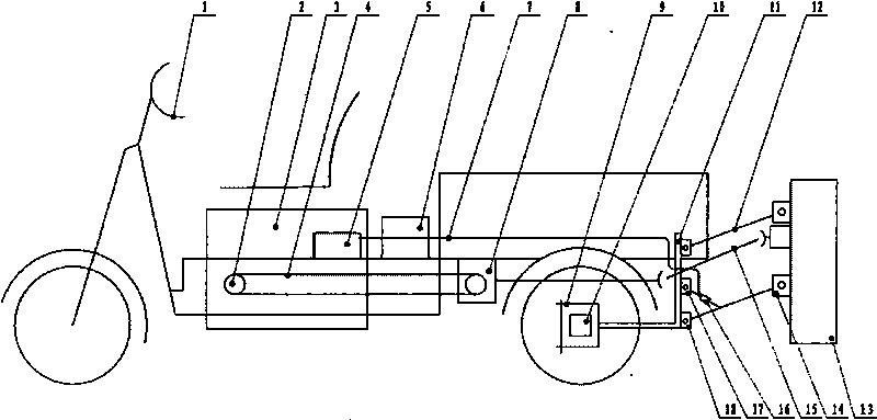Three-wheel scarifier