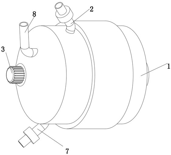A centrifugal thin film evaporator
