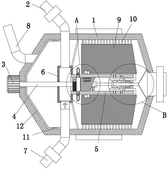 A centrifugal thin film evaporator