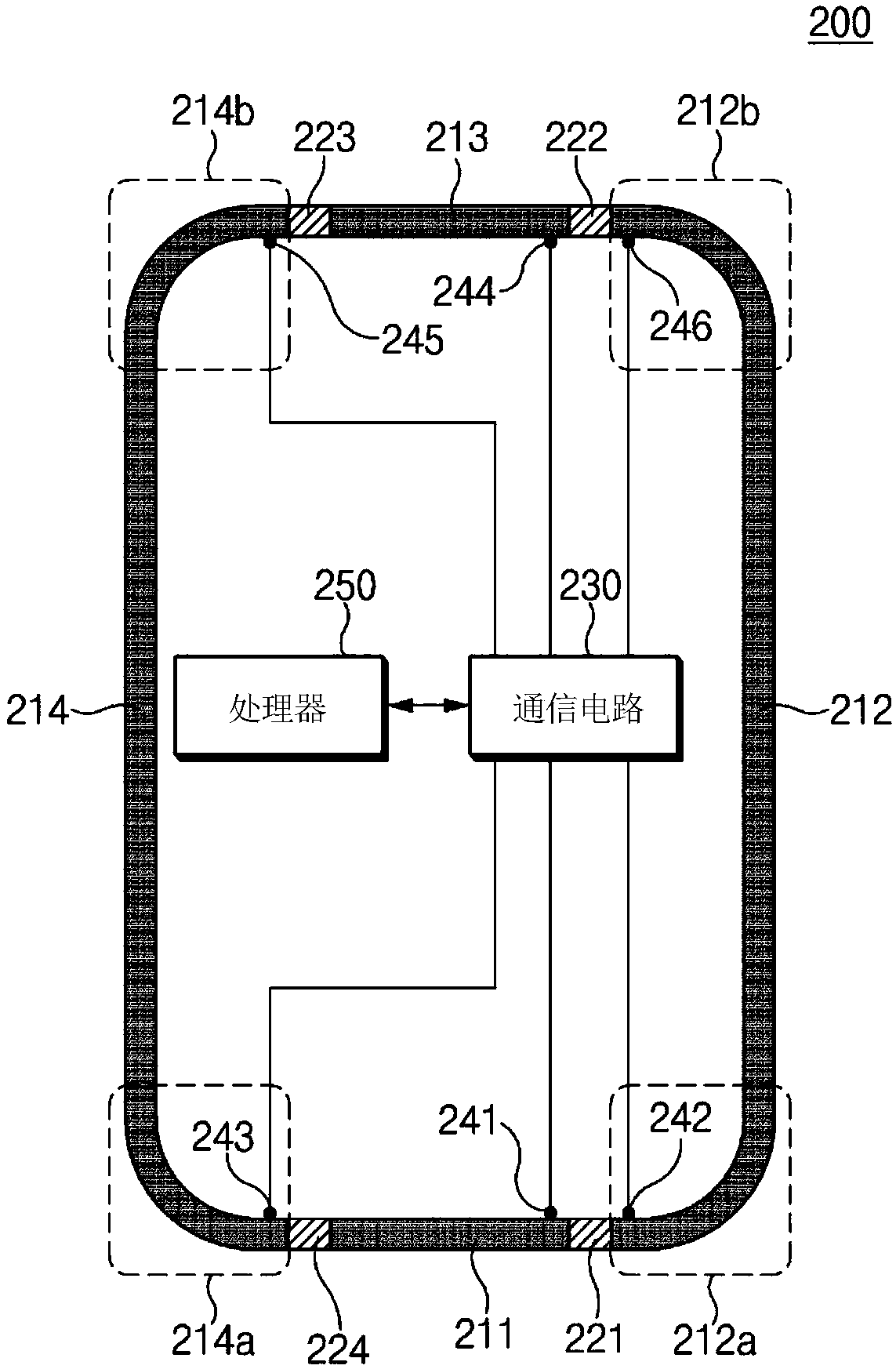 Electronic device including antenna