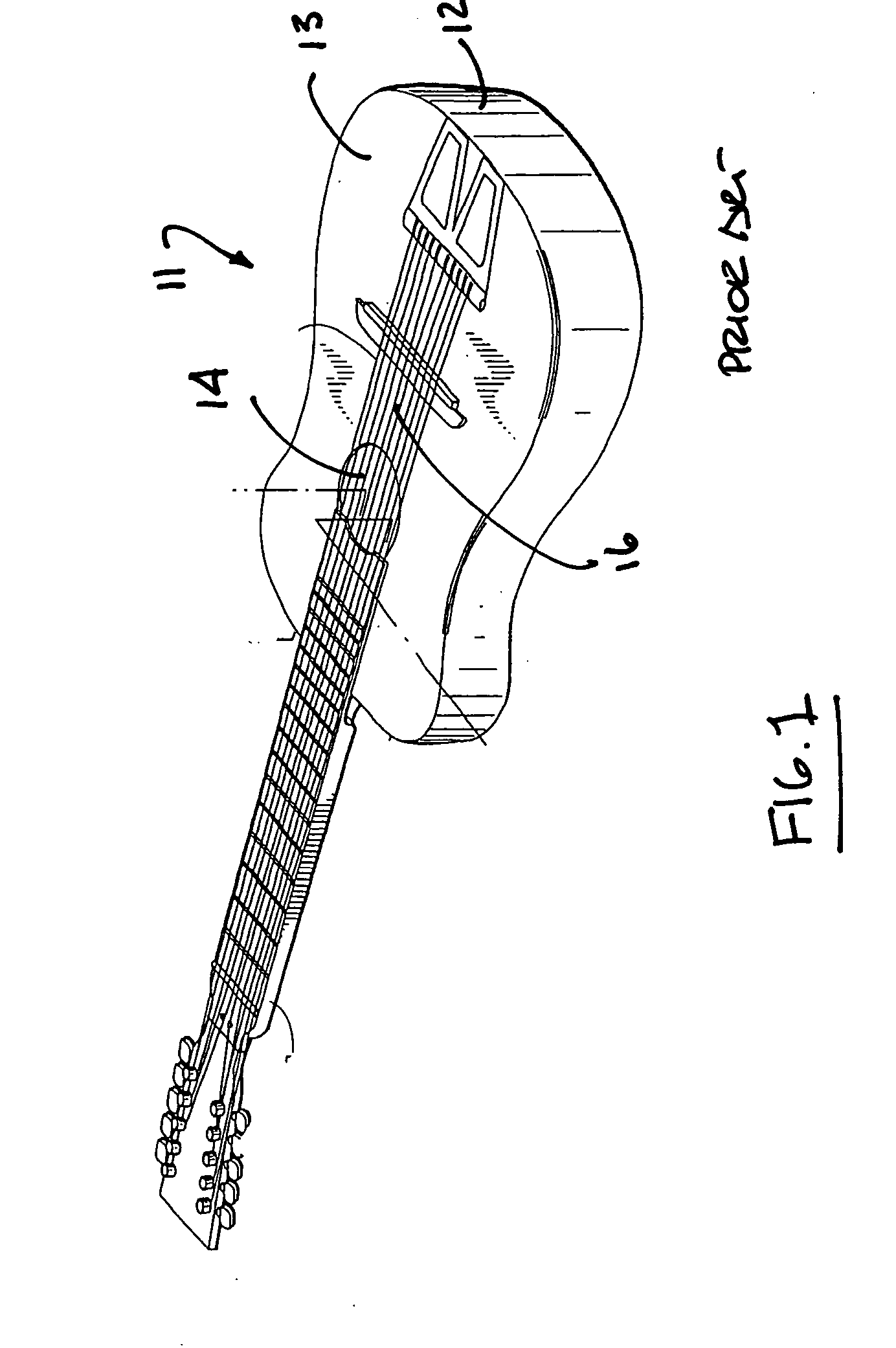 Adjustable sounding board for acoustical stringed instruments