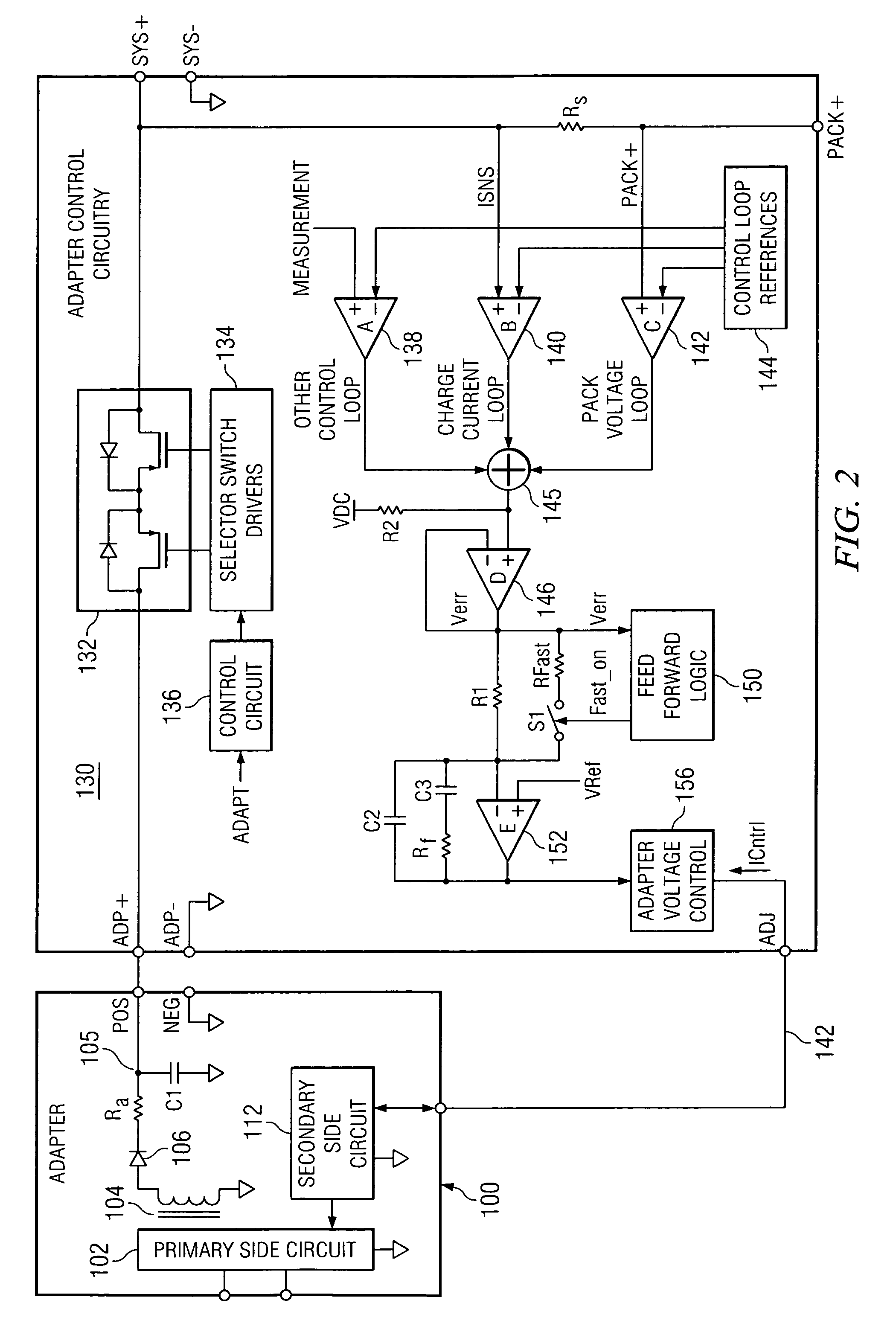 Feed-forward circuit for adjustable output voltage controller circuits