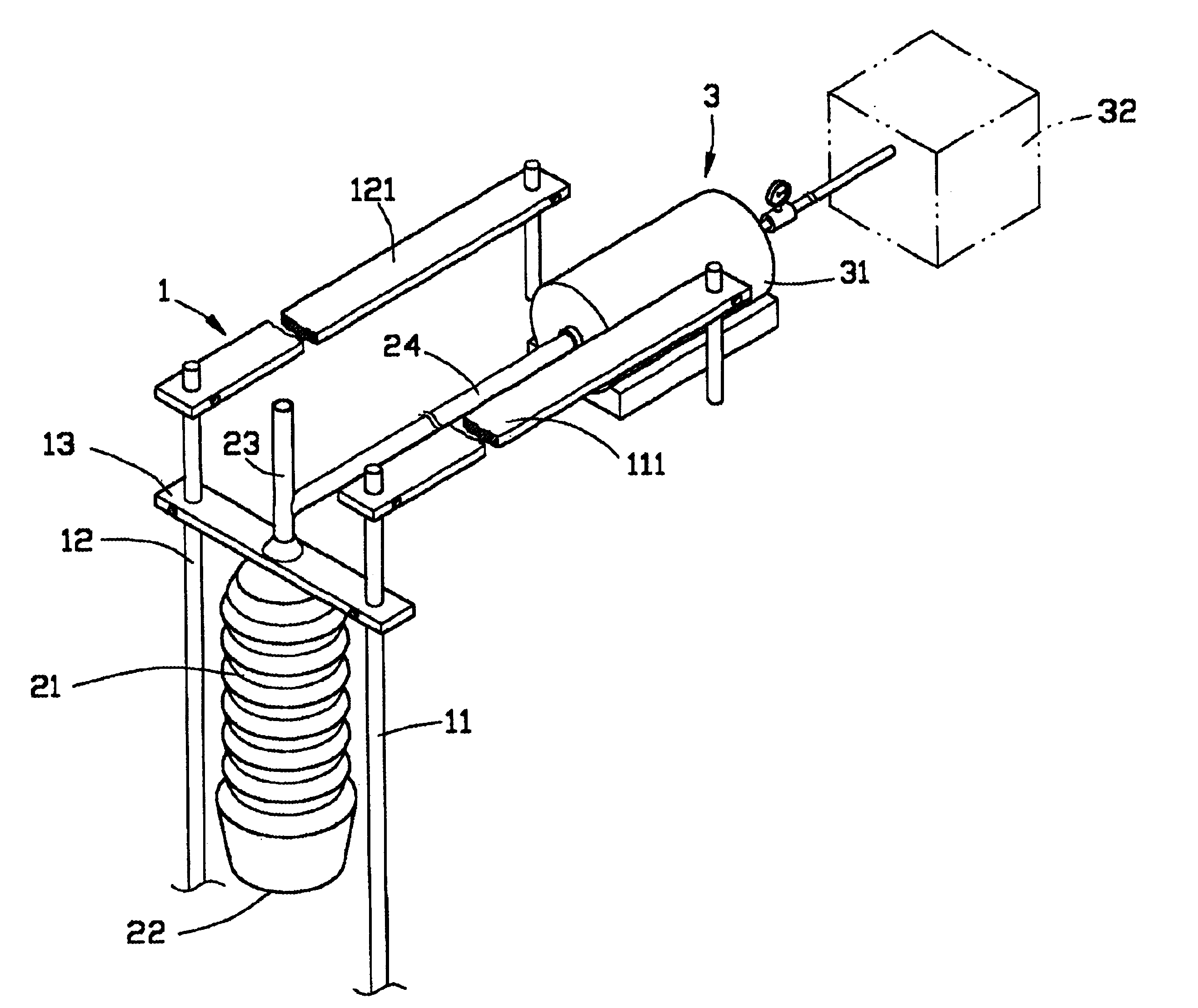 Power generating machine with a bellows adaptable to sea waves so as to drive a generator