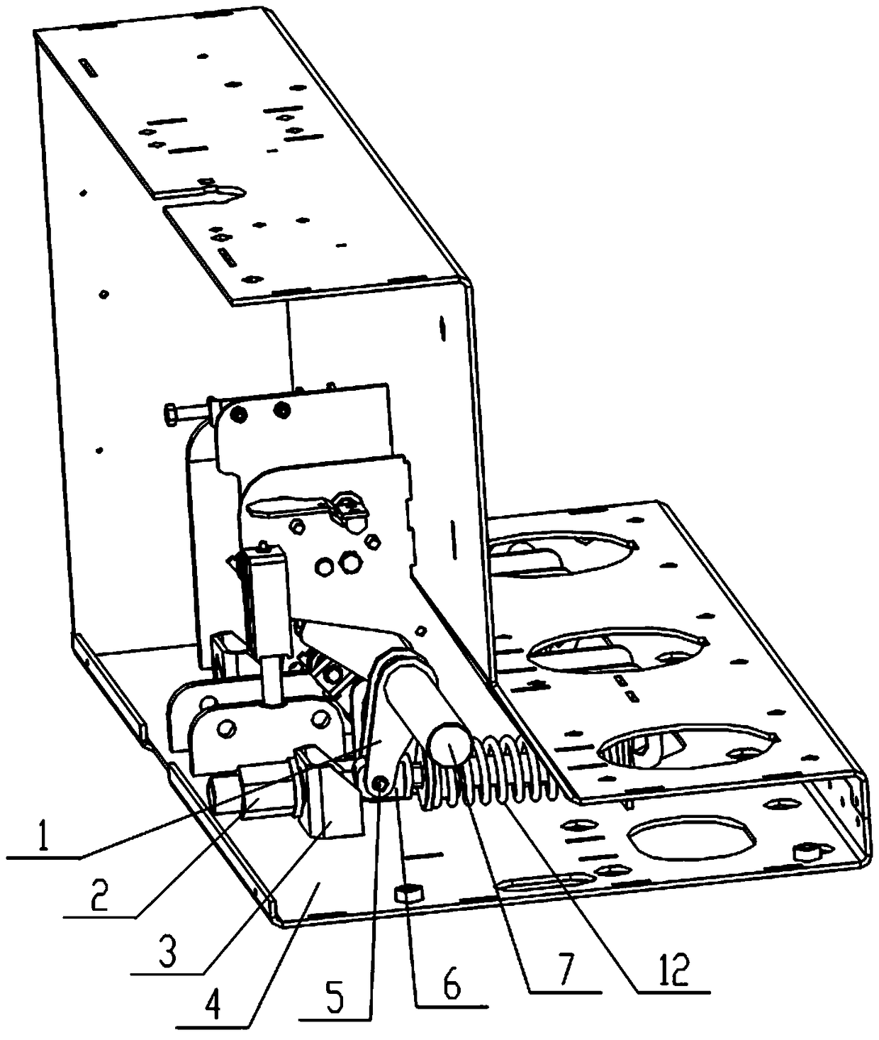 Spring operating mechanism and circuit breaker