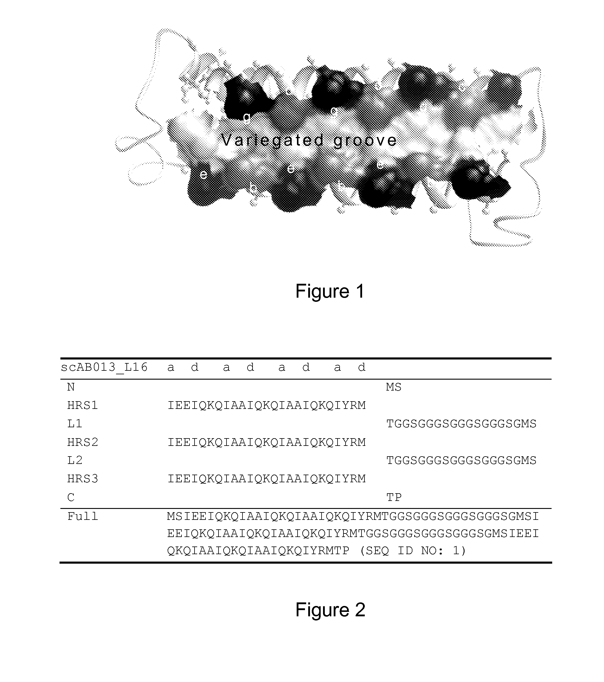 Alphabodies specifically binding to viral proteins and methods for producing the same