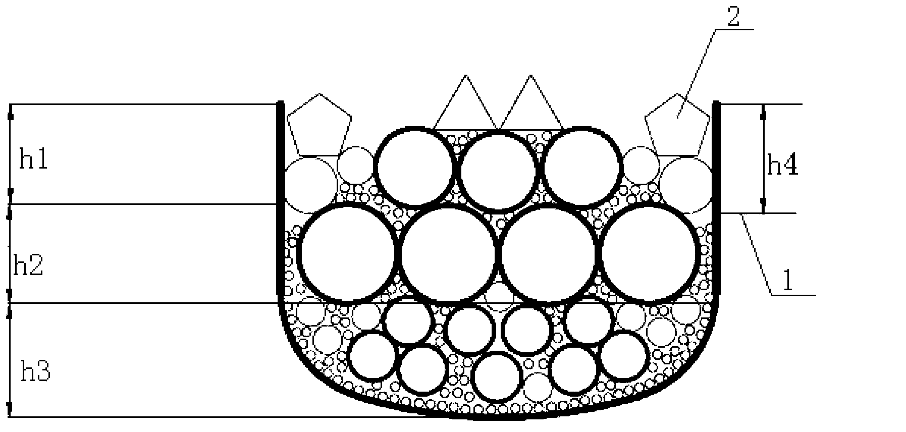 Silicon material melting heating process capable of preventing silicon leakage in quartz crucible in Czochralski method