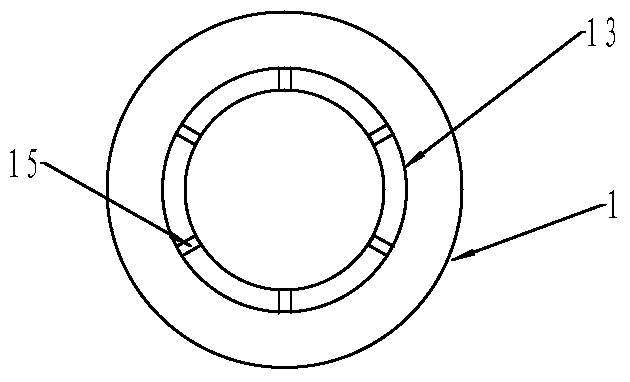 High-efficiency and energy-saving biological fermentation tank and its supporting pipe network system