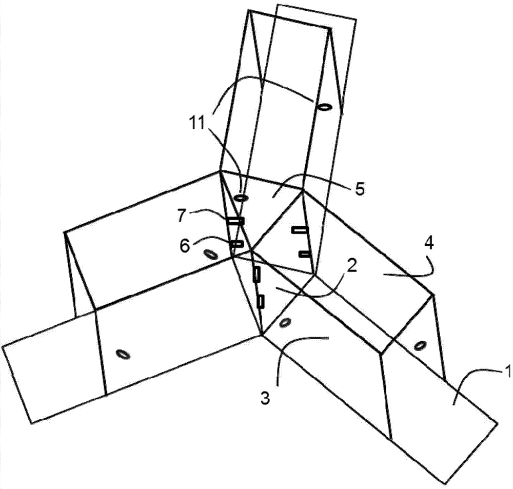 Three-arm maze device oriented to animal robot control training, and training method