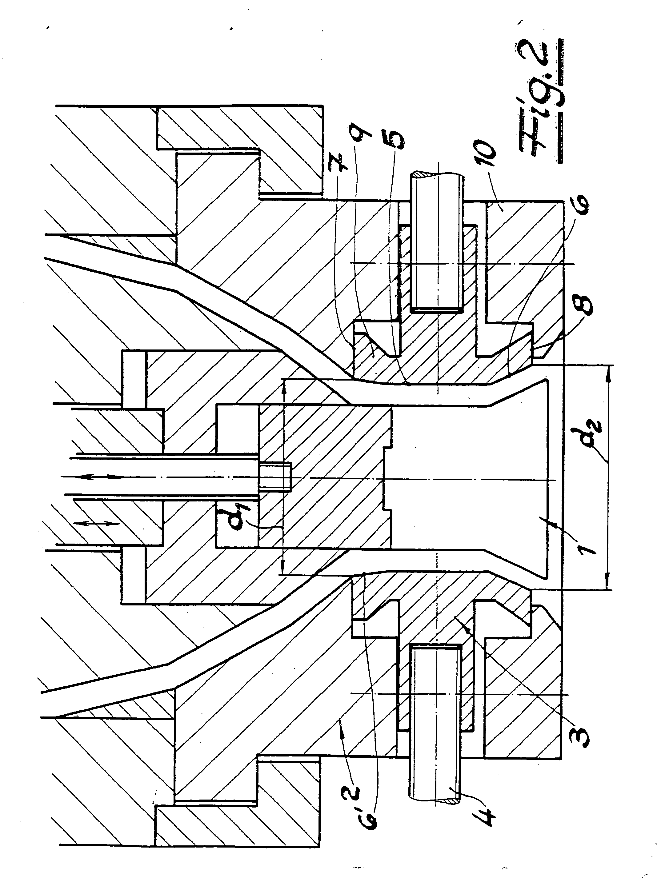 Extruder head