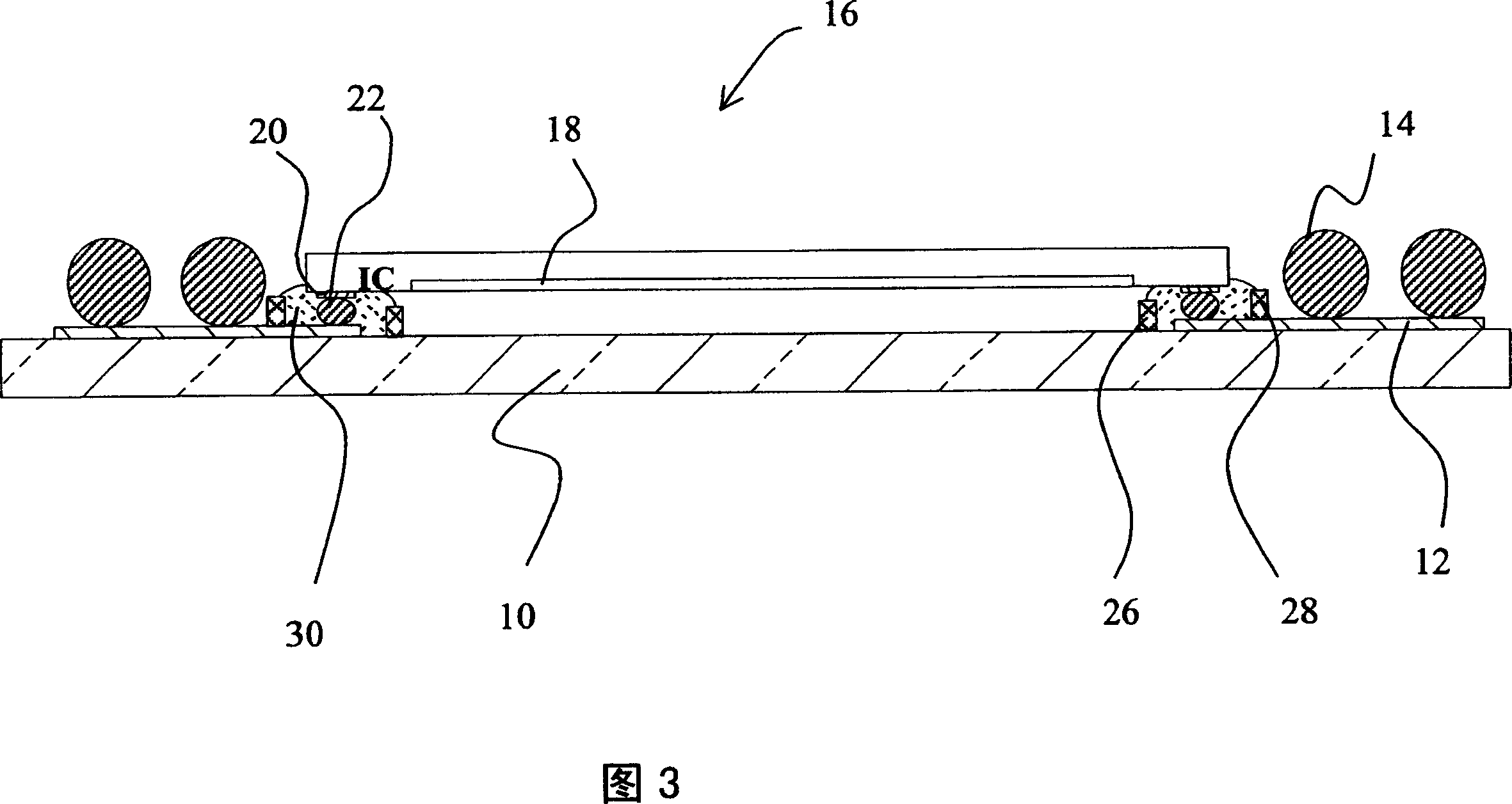 Encapsulation structure of optical sensor with gap wall