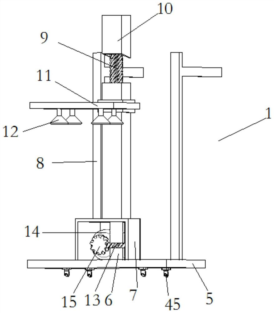 Automatic refractory brick carrying device