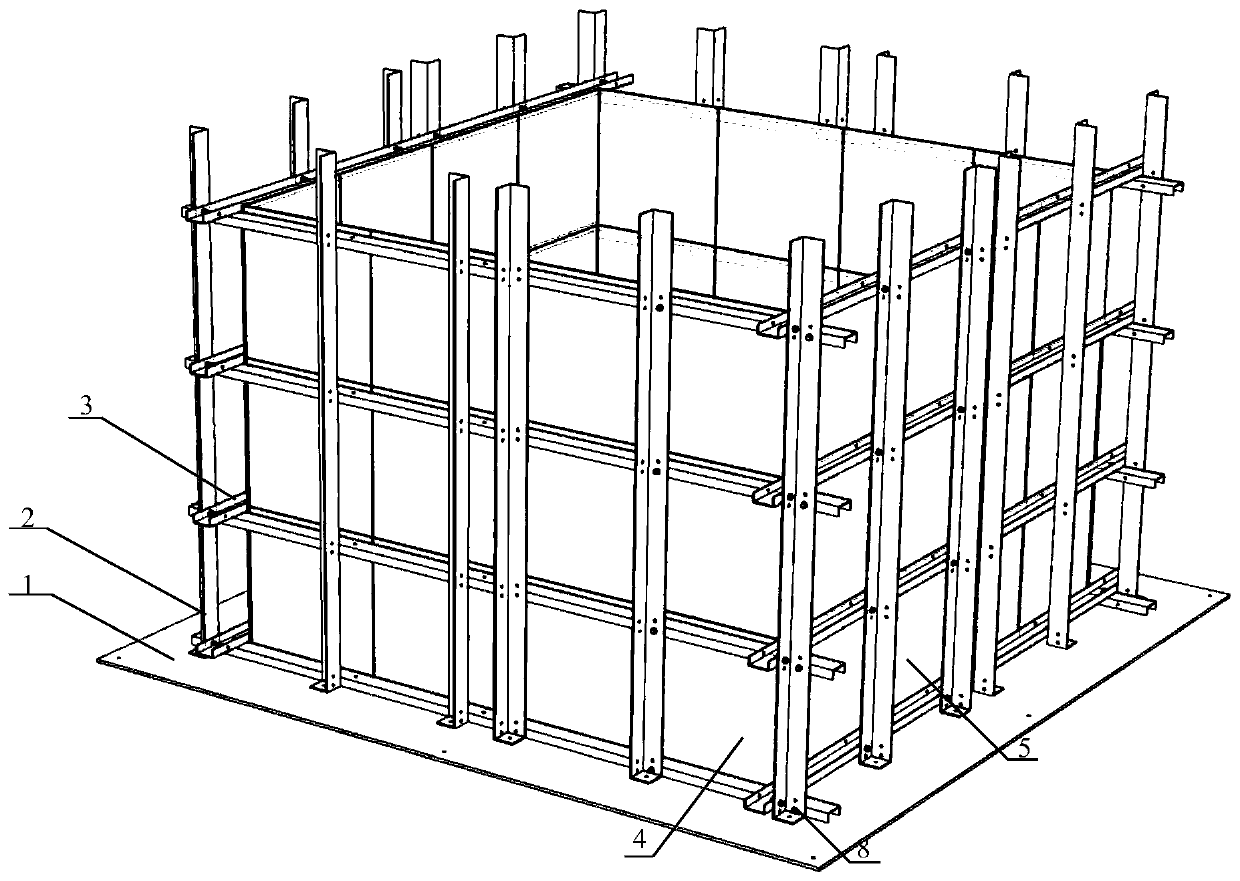 Full-transparency fabricated multifunctional geotechnical engineering model case capable of achieving three-dimensional dimension adjustment